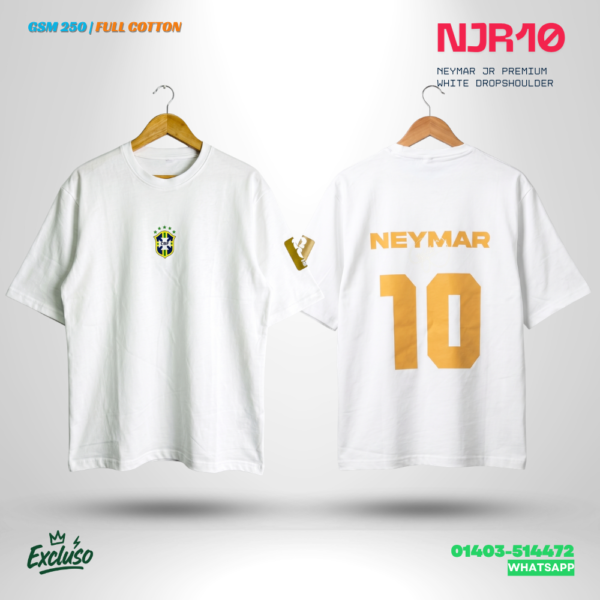 Neymar Drop Shoulder T-Shirt