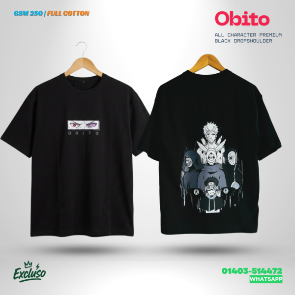 Obito Drop Shoulder T-Shirt