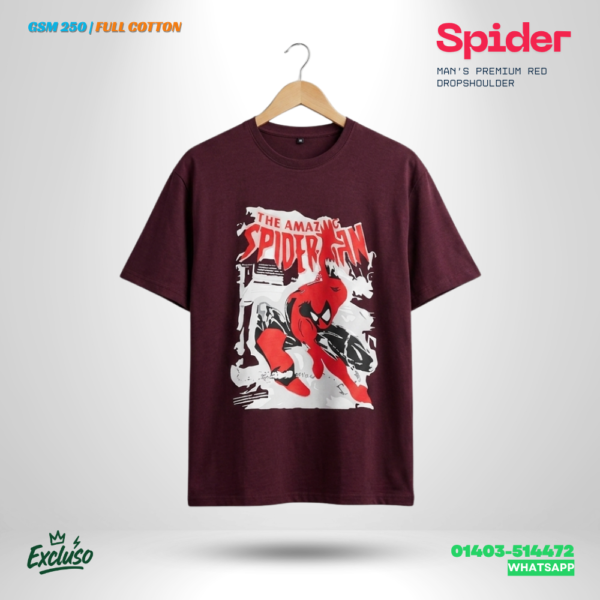 Spider-Man Drop Shoulder T-Shirt